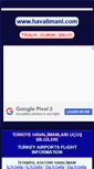 Mobile Screenshot of havalimani.com